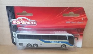 Majorette 212053159 - City Bus MAN Lion's Coach L, Police - New - Picture 1 of 1