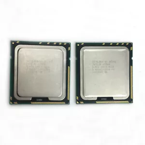 2x Intel Xeon X5690 3.46GHz 12MB 6-Cores 6.40GT/s LGA1366 SLBVX Matching Pair - Picture 1 of 3