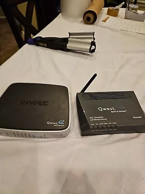 2 Qwest Modems Actiontec GT701-wg & 2wire 2701HG-D No Power Supply - Image 1 of 4