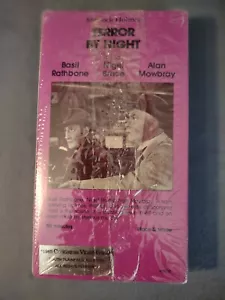 1985 VHS Terror By Night Sherlock Holmes Film (selten) - Geheimnis - SCHNELLER Versand! - Bild 1 von 2