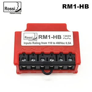 1pcs RM1-HB Rossi RM1 hemoglobin rated from 110 to 480VAC 0.5A rectifier module - Picture 1 of 9