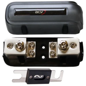 ANL Auto Car Hifi Batterie Stromkabel Halter 20 25 30 50 qmm + 100 A Sicherung - Bild 1 von 1