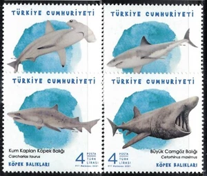 2021 Turkey Sharks MNH - Picture 1 of 1
