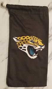 NFL Football Team Jacksonville Jaguars Logo Microfiber Sunglasses Bag Pouch