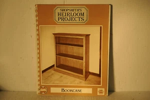 Shop Smith Heriloom projects, Book Case, 1989 spiral bound PB building book - Imagen 1 de 4