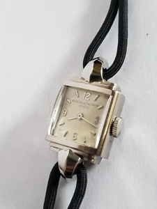 LADIES 18K WHITE GOLD VACHERON & CONSTANTINE WRIST WATCH 1937 - Picture 1 of 18