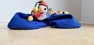 2 Vintage Sitzsack Stoff gewichtete Clown Puppen - 30er Jahre geschätzt - Bild 1 von 24