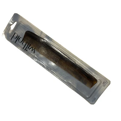 Nuevo peine tocador vintage Wilhold 7" marrón claro 7220 hecho en EE. UU. resistente nuevo logotipo Foto 1 de 2