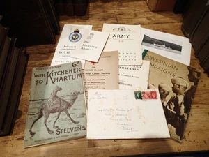 (C) Miscellaneous ephemera approx early mid 20th century. Army Navy - Picture 1 of 1