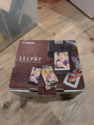 Canon Selphy CP1300 Wireless Compact Photo Printer Bundle - Works  - Image 1 of 4