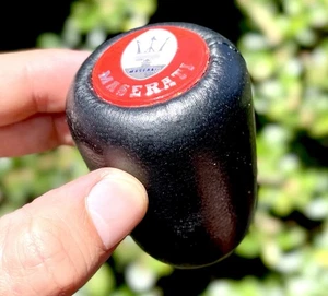 Maserati Original 1980’s Vintage Leather Gear Stick Gear Knob - Picture 1 of 10