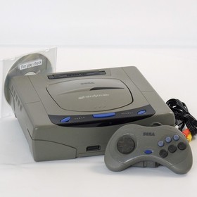 Sega Saturn GREY Console HST-3210 -20Pin Drive- Tested System -NTSC-J- B51045588