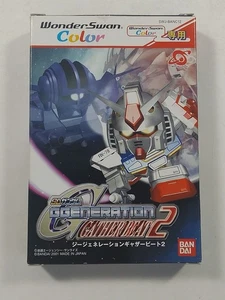 SD GUNDAM GGENERATION GATHER BEAT 2 WONDERSWAN COLOR JAPAN (COMPLETE - GOOD COND - Foto 1 di 7