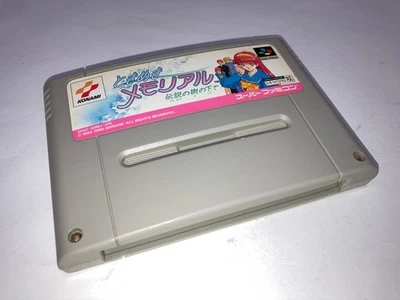 Tokimeki Memorial Nintendo Super famicom SFC KONAMI 1996 Japan import - Image 1 of 3