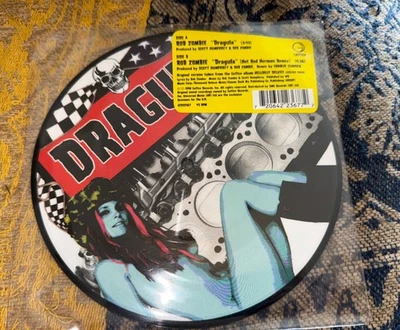 Rob Zombie – Dragula / Dragula 7" Picture  Disc Brand New Vinyl - Image 1 of 3