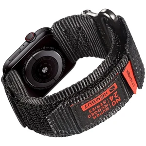 Cinturino di ricambio in nylon sportivo per Apple Watch, nero, unisex, 42 mm/44 mm/45 mm/4... - Foto 1 di 8
