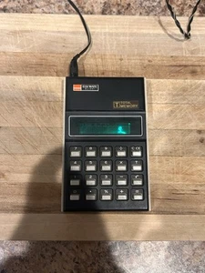 Vintage 1970s Sharp ELSI Mate EL-201 Calculator W/ AC Adapter - Works! - Picture 1 of 7