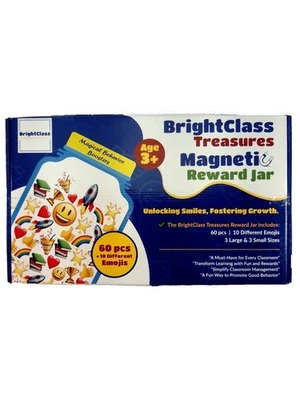 60 piezas. Juego de imán de recompensa Bright Class Treasures para niños de 3 en adelante Foto 1 de 4