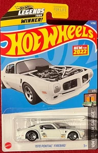 HOT WHEELS 1970 PONTIAC FIREBIRD WHITE  1/250 . SEE COMBINED OFFERS! - Picture 1 of 1