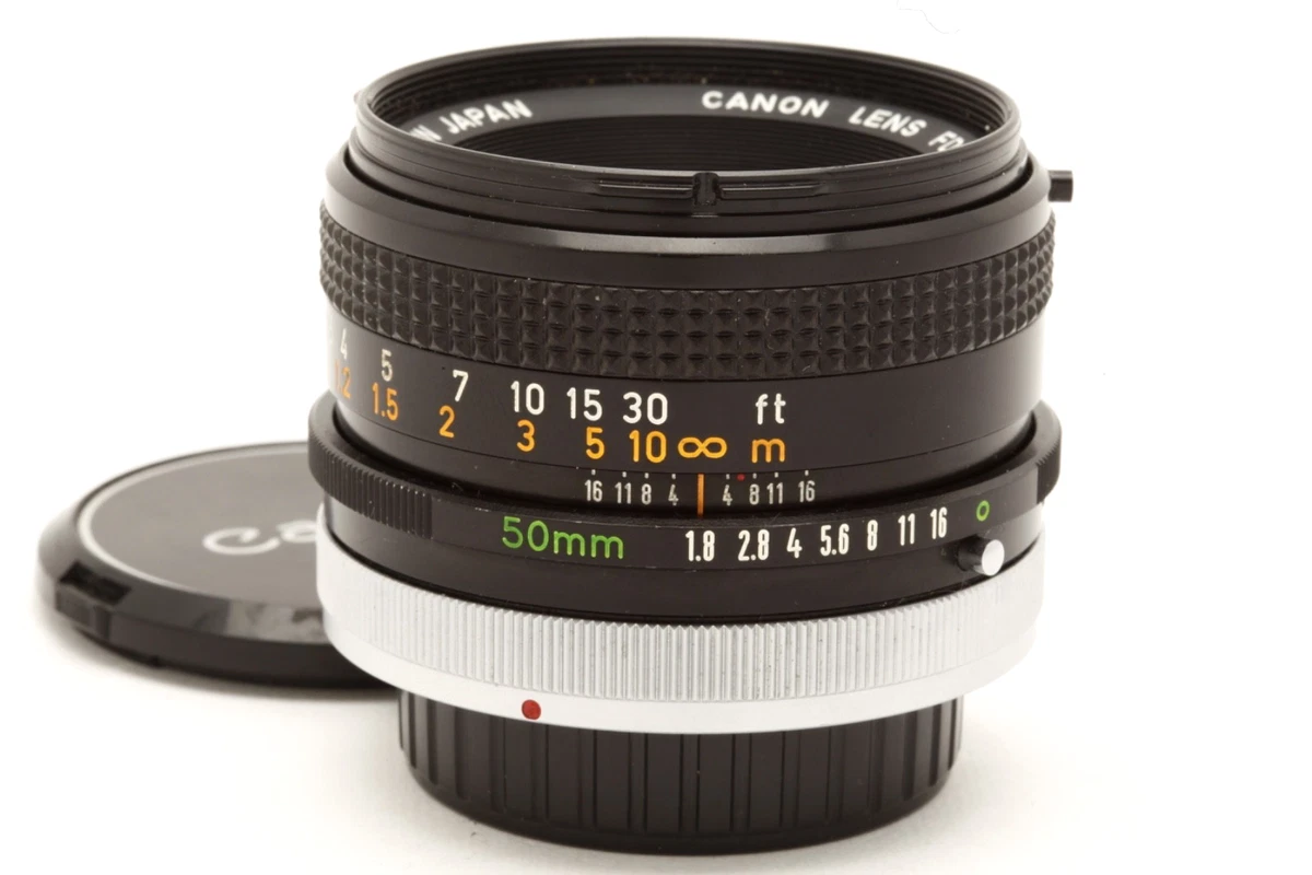 Canon FD f/1.8 Camera Lenses 50mm Focal for sale | eBay