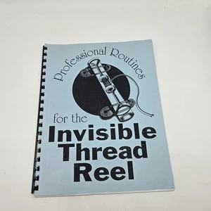 Invisible Thread Reel Routines by Jon Jensen – 1999 Magic Book – Floating Bill, - Picture 1 of 5