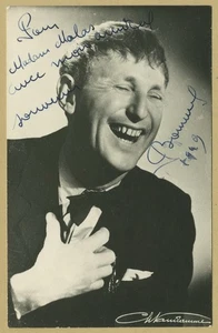 Bourvil (1917-1970) - Rare ancienne jolie photo dédicacée - 1949 - Imagen 1 de 2