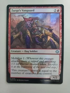 MTG Zurgo's Vanguard Tarkir: Dragonstorm Foil Uncommon - Picture 1 of 1