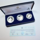 Jugoslawien 1982 100 250 500 Dinar Olympische Spiele 1984 Sarajevo | Silber