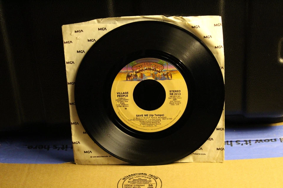 VILLAGE PEOPLE 45 RPM RECORD..FB 8 - Image 1 of 1