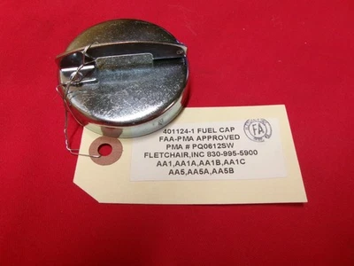 Nuevo tapón de combustible de gas PMA Grumman serie AA-1 AA-5s hasta 1978 FA 401124-1 incl junta Foto 1 de 3