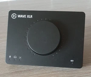 Elgato Wave XLR - Audio Mixer and 75 db Preamp for XLR Mic to USB-C, Control - Afbeelding 1 van 5