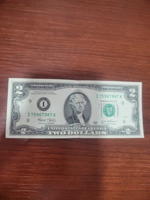 2003 - $2 Two Dollar Bill - I75967987A - Image 1 of 4