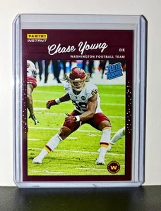 Chase Young Rookie 2020 Panini NFL #2 Rated Rookie Card Washington Football Team - Picture 1 of 6