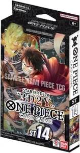 One Piece Card Game ST14 STarter Deck 3D2Y Mazzo nuovo Sigillato ENG ST-14 - Imagen 1 de 1