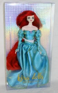 Ariel Inspired Doll figure Custom Handmade Doll by Kira Dolls - Imagen 1 de 1