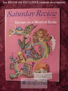 Saturday Review 14 mars 1970 MUSIQUE EUROPE VOYAGE FRANK BLACKABY ARNOLD A. ROGOW - Photo 1 sur 1