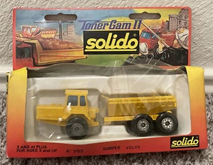 Solido Dumper Volvo #3103 1/43 France With Damage Box - Picture 1 of 4