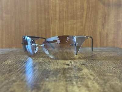 VINTAGE NOS FENDI SL 7399 HIP HOP SHIELD SUNGLASSES MADE IN ITALY #886 - Image 1 of 4