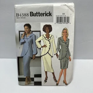 Butterick 4388 Misses Unlined Jacket Skirt Suit Pattern 8-14 Uncut* - Picture 1 of 3