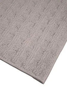 Koeckritz Quadrille Tan Berber Area Rug | 30oz Square Pattern Indoor Carpet - Picture 1 of 9