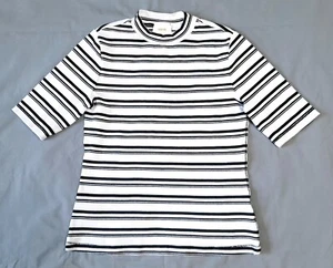 MAEVE By ANTHROPOLOGIE - Top para mujer suave de peso pesado a rayas manga 3/4 - Talla: S - Imagen 1 de 7
