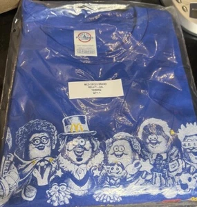 Authentic McDonald's Kerwin Frost McNugget Buddies Crew Shirt 3XL NEW IN BAG - Picture 1 of 1