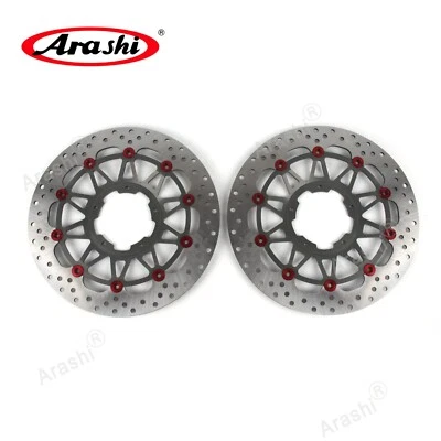Rotor de disco de freno delantero Arashi para Honda CBR1000RR SP 2024 2023 2022 2021 2020 Foto 1 de 4