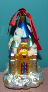 LENOX 2002 YULETIDE TREASURES OUR NEW HOME BLOWN GLASS ORNAMENT - Picture 1 of 5