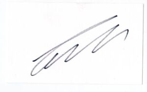 Niki Lauda Signed 5x3 Autographed Index Card IDC Formula One F1 #01