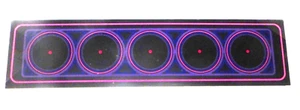 ROCK-OLA 453 JUKEBOX: JUKEBOX CENTRAL PANEL CRISTAL 32 Y 7/8" X 8 Y 1/4" - Imagen 1 de 3