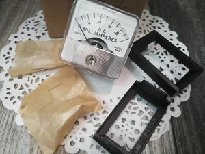 VTG. Hoyt Model 668 Panel Meter D.C. Milliamperes Amp-meter (N.O.S.) USA - Picture 1 of 7