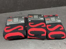 3 Pack ODD SOX Men's Crew Socks - Scarface 8-12 Knits