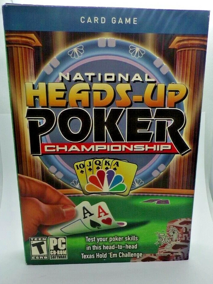 National Heads-Up Poker Championship PC 2007 Game New Sealed - Image 1 of 4