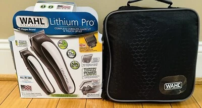 WAHL Lithium Pro Ion Cordless Clipper with Case Open Box - Image 1 of 4